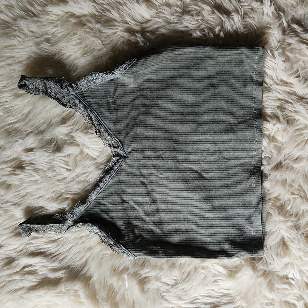 AE Ribbed Crop Tank